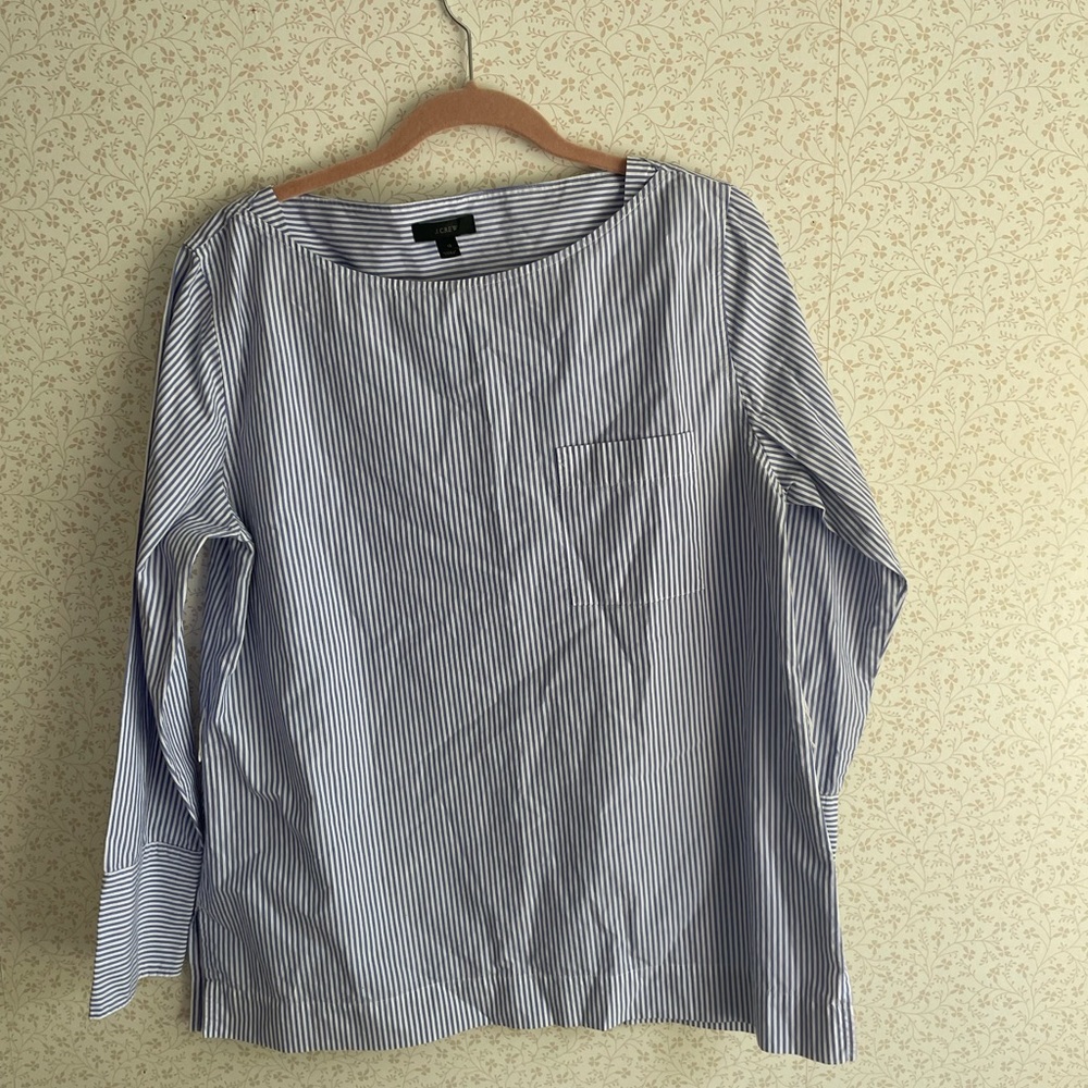 J Crew Blouse with Belt